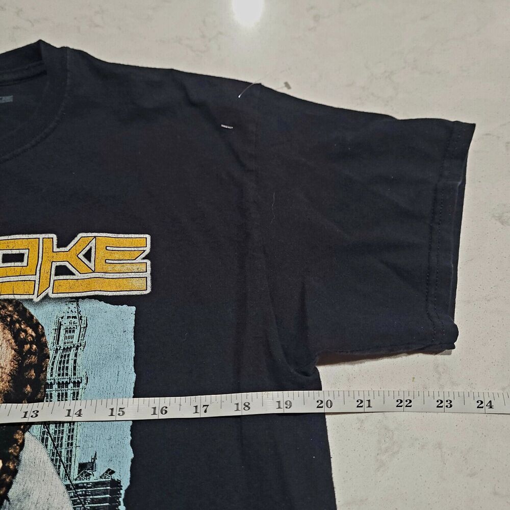Pop Smoke Meet the Woo Shoot for the Stars Halo Tour Merch Tee L Graphic EUC - Picture 3 of 6